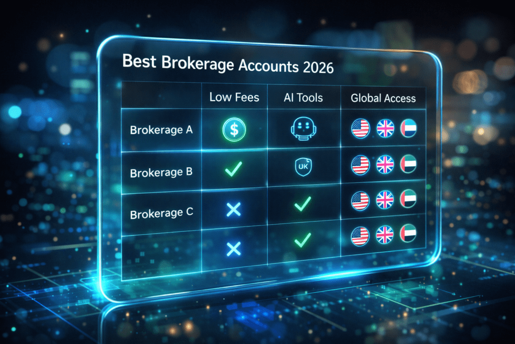 Best Brokerage Accounts 2026 Comparison Graph