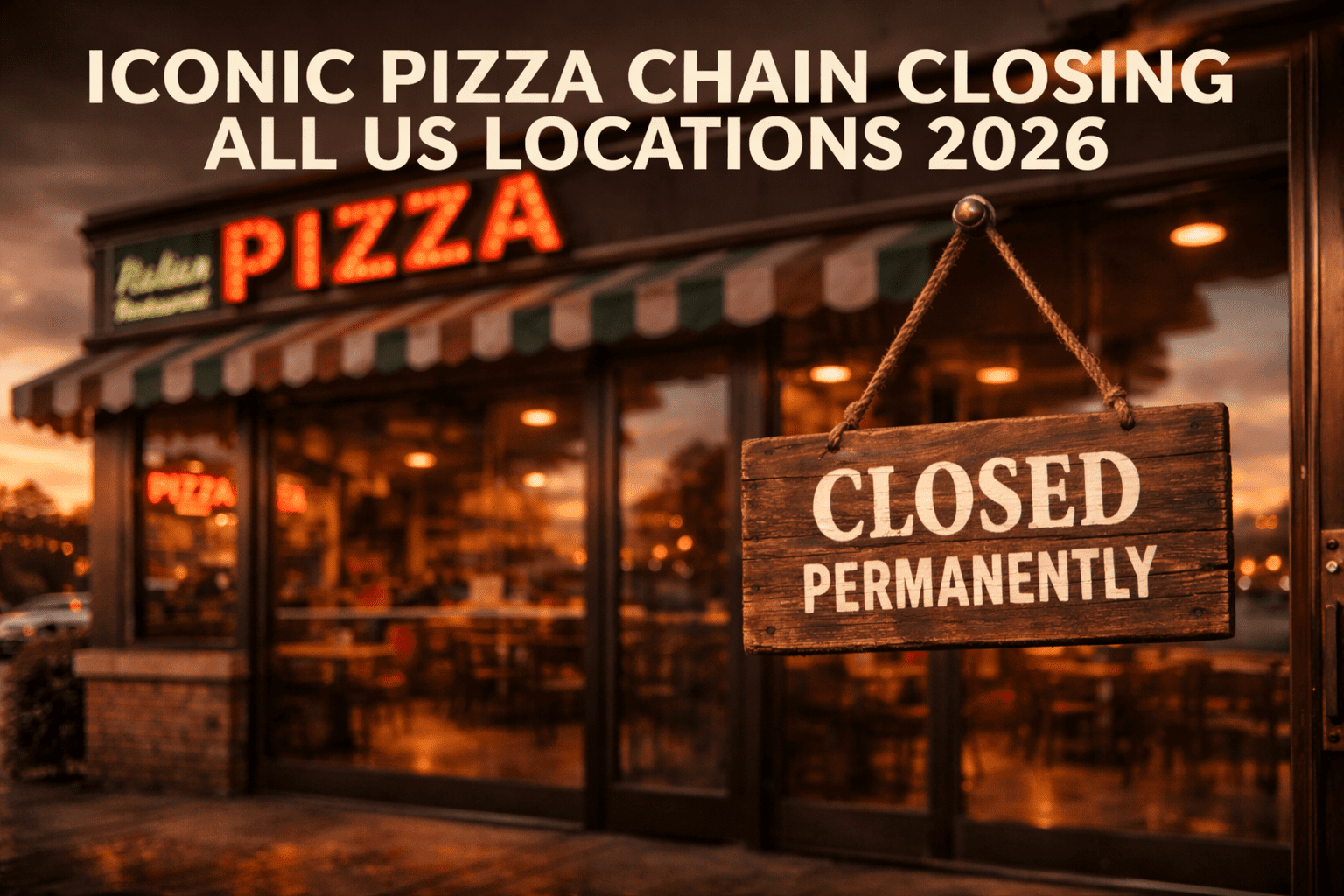 Pizza Chain Closing